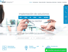 Tablet Screenshot of itcon.es